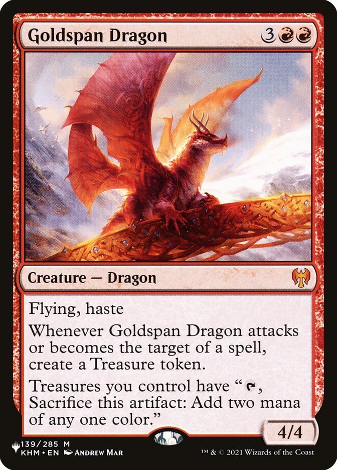 Goldspan Dragon [The List] | The Clever Kobold