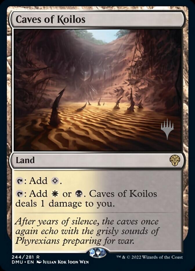 Caves of Koilos (Promo Pack) [Dominaria United Promos] | The Clever Kobold