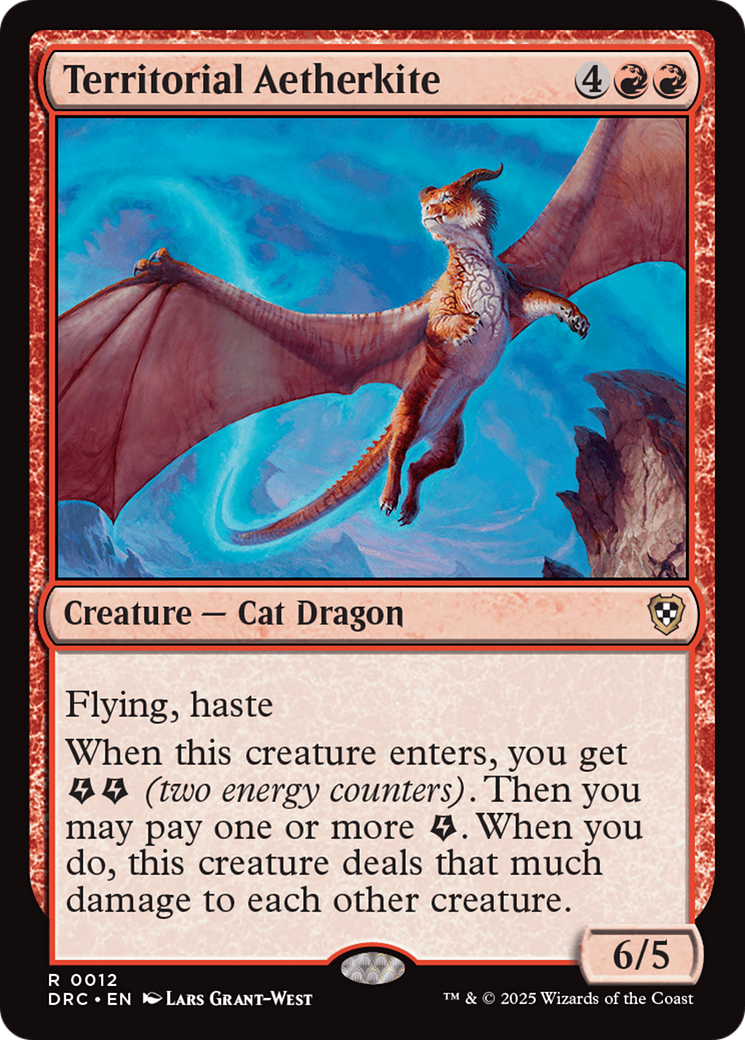 Territorial Aetherkite [Aetherdrift Commander] | The Clever Kobold