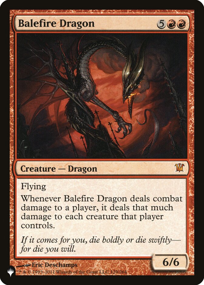 Balefire Dragon [The List] | The Clever Kobold