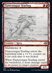 Flametongue Yearling (Sketch) [Modern Horizons 2] | The Clever Kobold