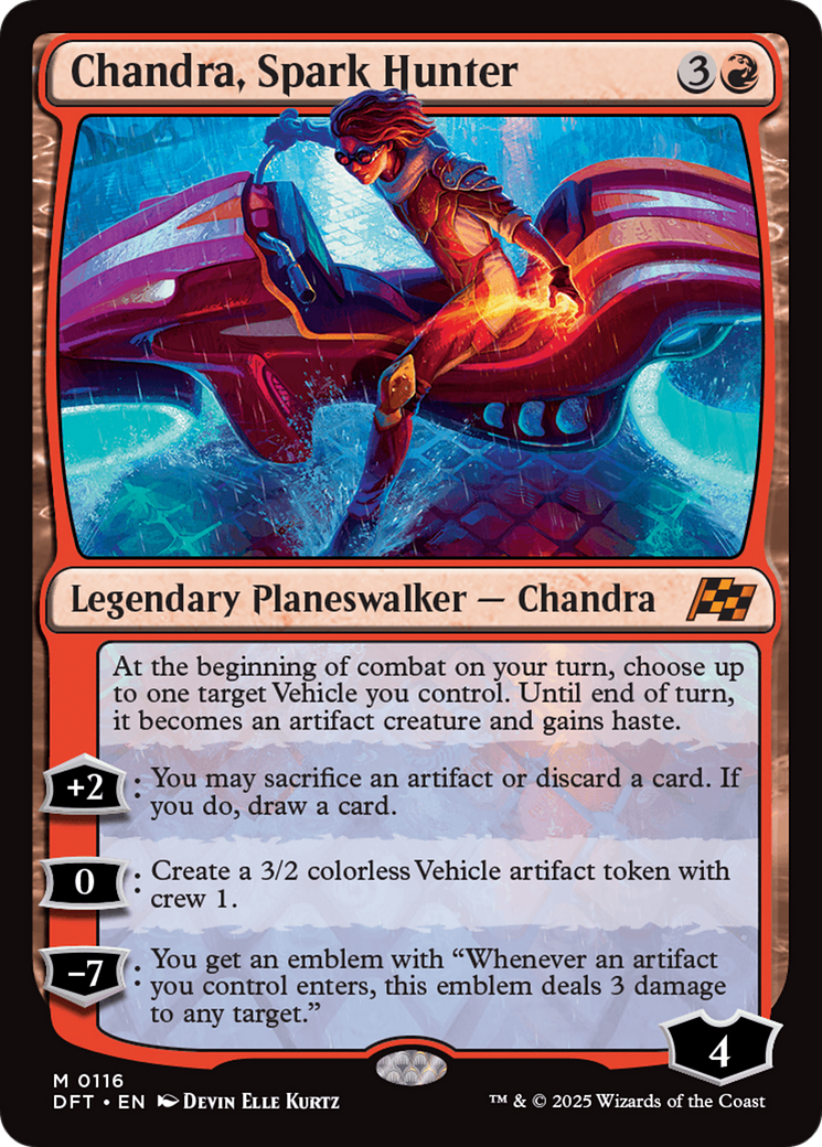 Chandra, Spark Hunter [Aetherdrift] | The Clever Kobold