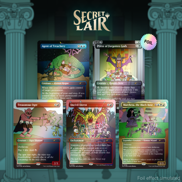 Secret Lair: Featuring: Jay Howell - Rainbow Foil