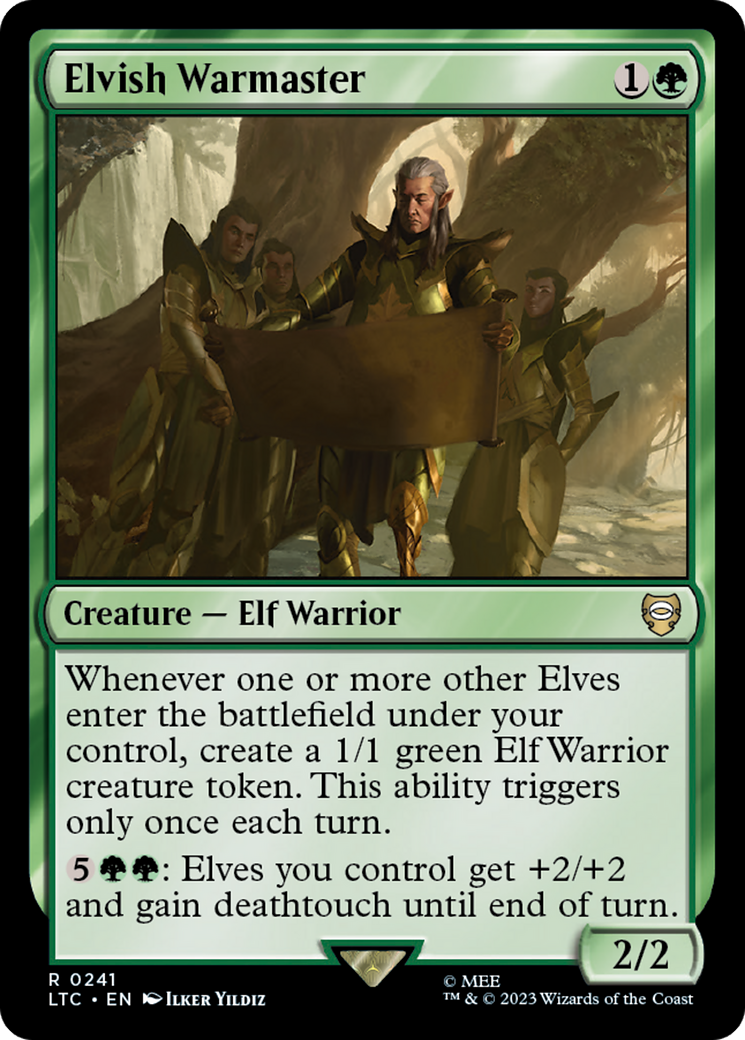 Elvish Warmaster [The Lord of the Rings: Tales of Middle-Earth Commander] | The Clever Kobold