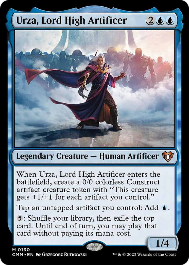 Urza, Lord High Artificer [Commander Masters] | The Clever Kobold