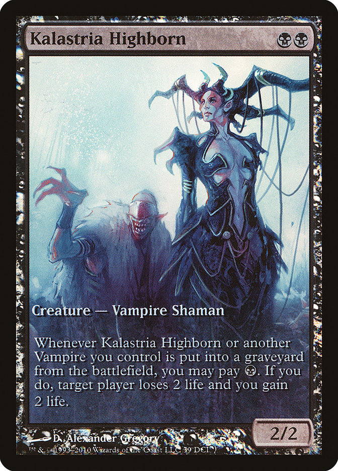 Kalastria Highborn (Game Day) (Extended Art) [Worldwake Prerelease Promos] | The Clever Kobold