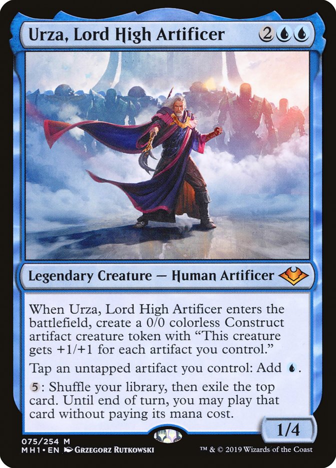 Urza, Lord High Artificer [Modern Horizons] | The Clever Kobold