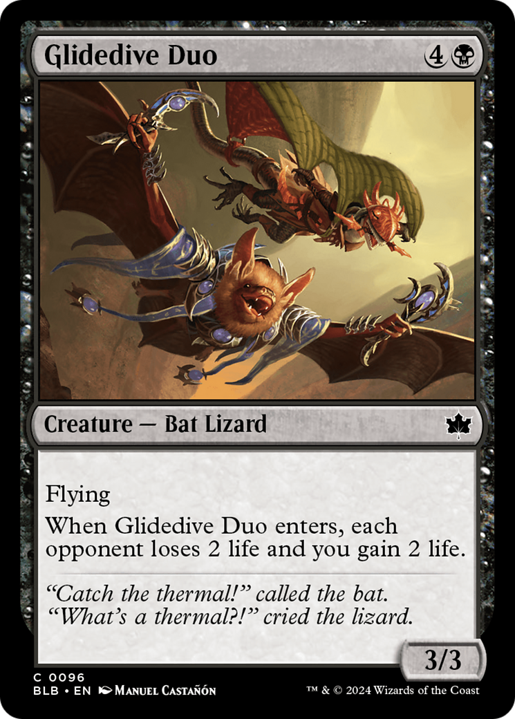 Glidedive Duo [Bloomburrow] | The Clever Kobold