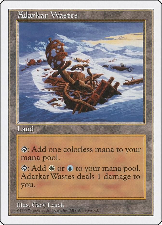 Adarkar Wastes [5ED - 410]