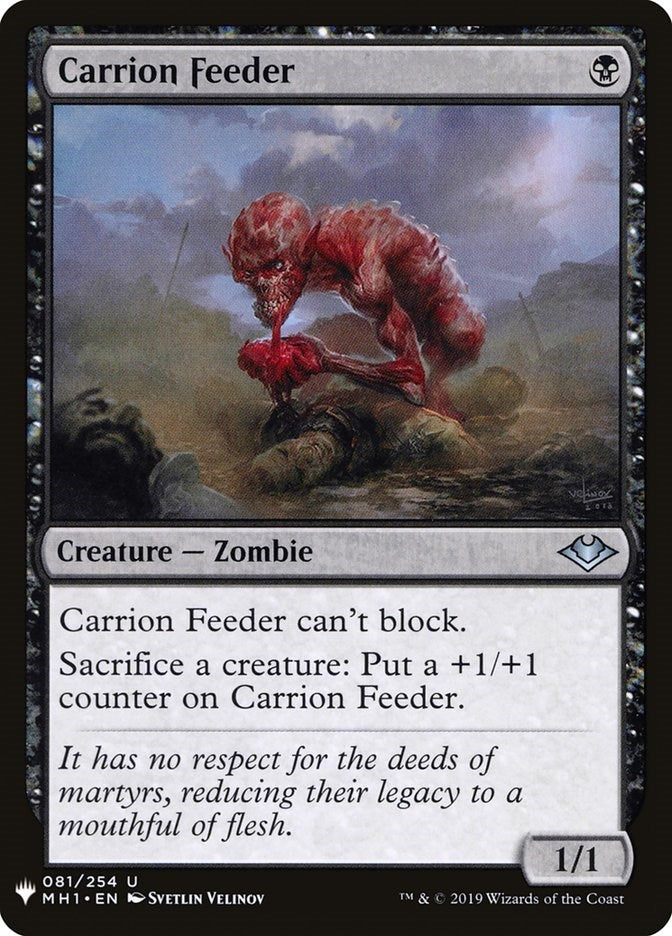 Carrion Feeder [LIST - 81]