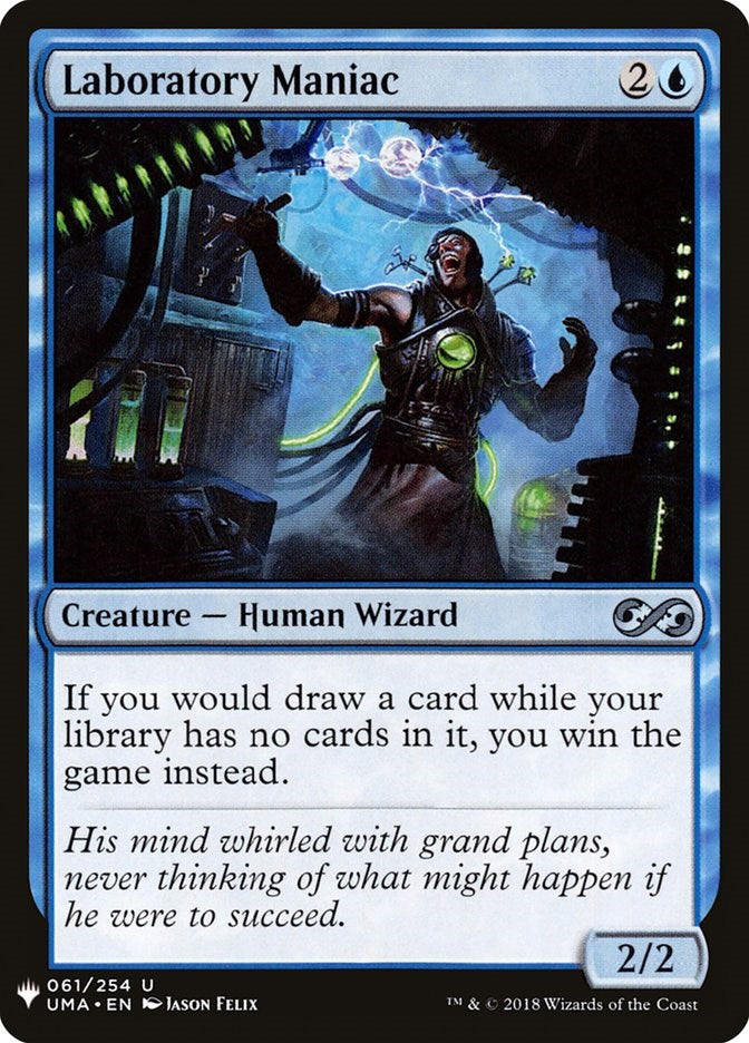Laboratory Maniac (UMA) [LIST - 61]