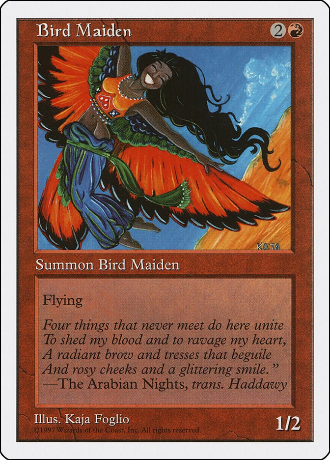 Bird Maiden [5ED - N/A]