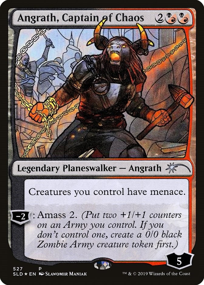 Angrath, Captain of Chaos (Stained Glass) [SLD - 527]