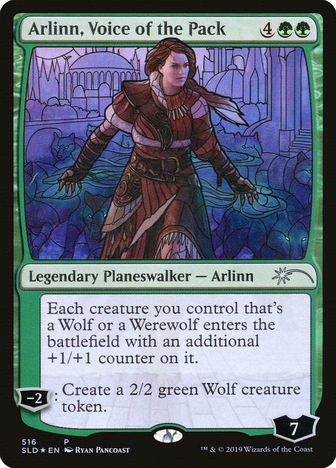Arlinn, Voice of the Pack (Stained Glass) [SLD - 516]
