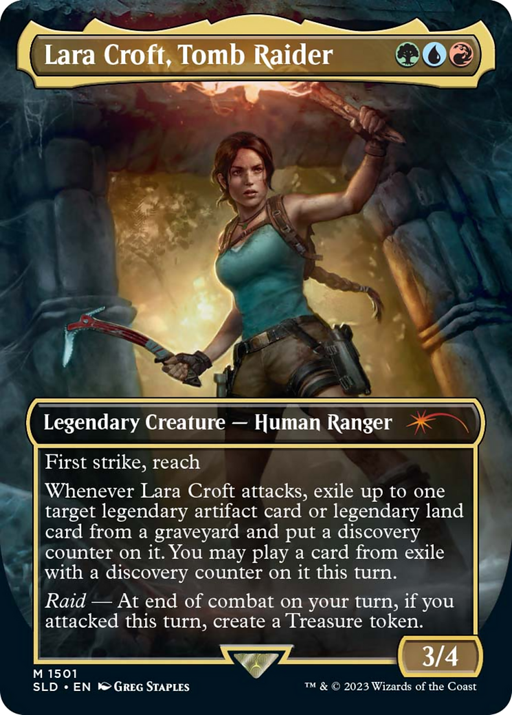 Lara Croft, Tomb Raider [Secret Lair Drop Series] | The Clever Kobold