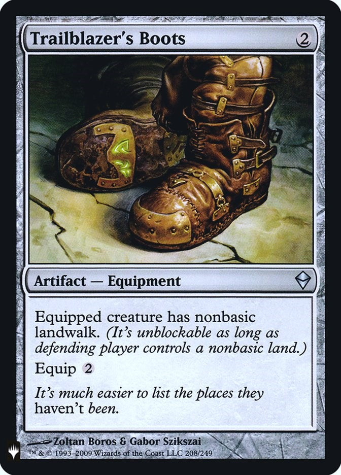 Trailblazer's Boots [LIST - 208]