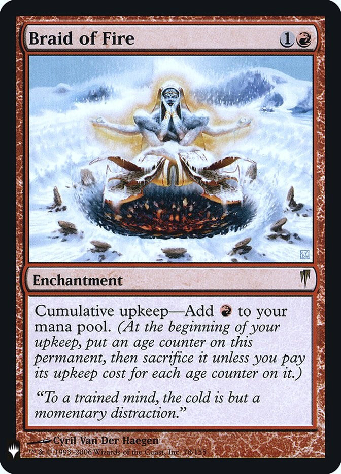 Braid of Fire [LIST - 78]