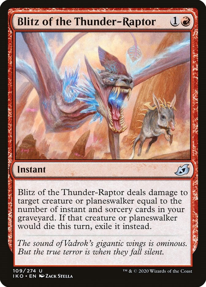 Blitz of the Thunder-Raptor [IKO - 109]
