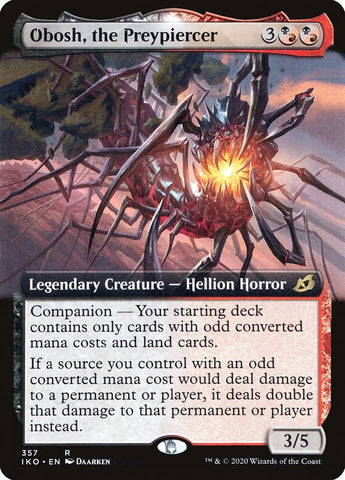 Obosh, the Preypiercer (Extended Art)