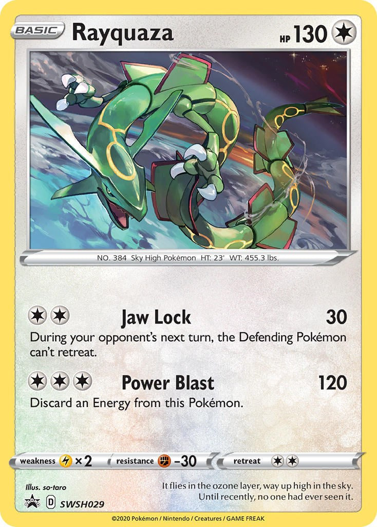 Rayquaza - SWSH029 [SWSD - SWSH029]