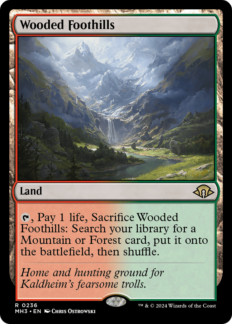 Wooded Foothills [Modern Horizons 3] | The Clever Kobold