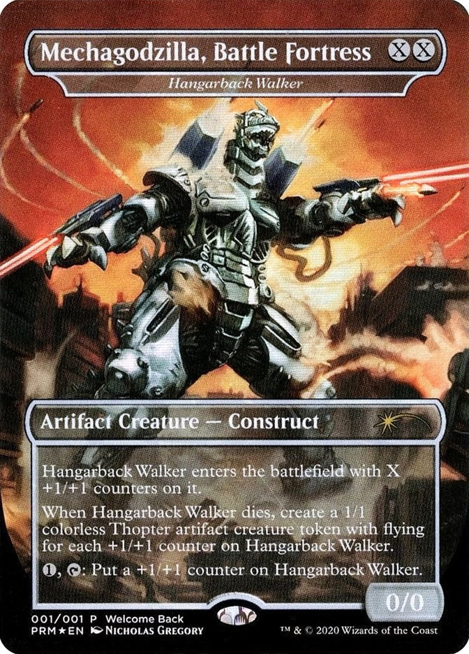 Mechagodzilla, Battle Fortress - Hangarback Walker (Welcome Back Promo) [UMP - 1]