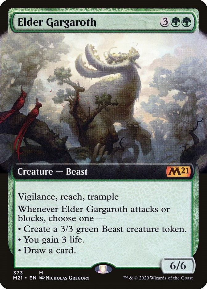 Elder Gargaroth (Extended Art)