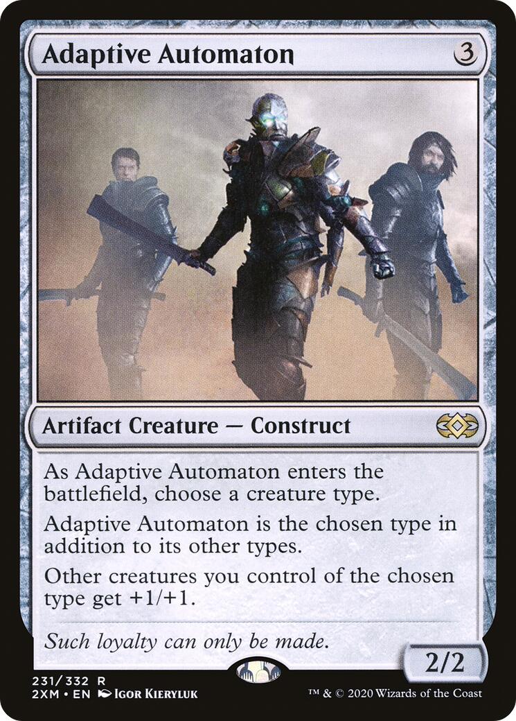 Adaptive Automaton [2XM - 231]