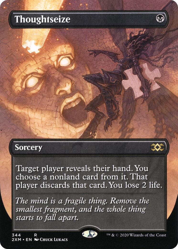 Thoughtseize (Borderless) [2XM - 344]