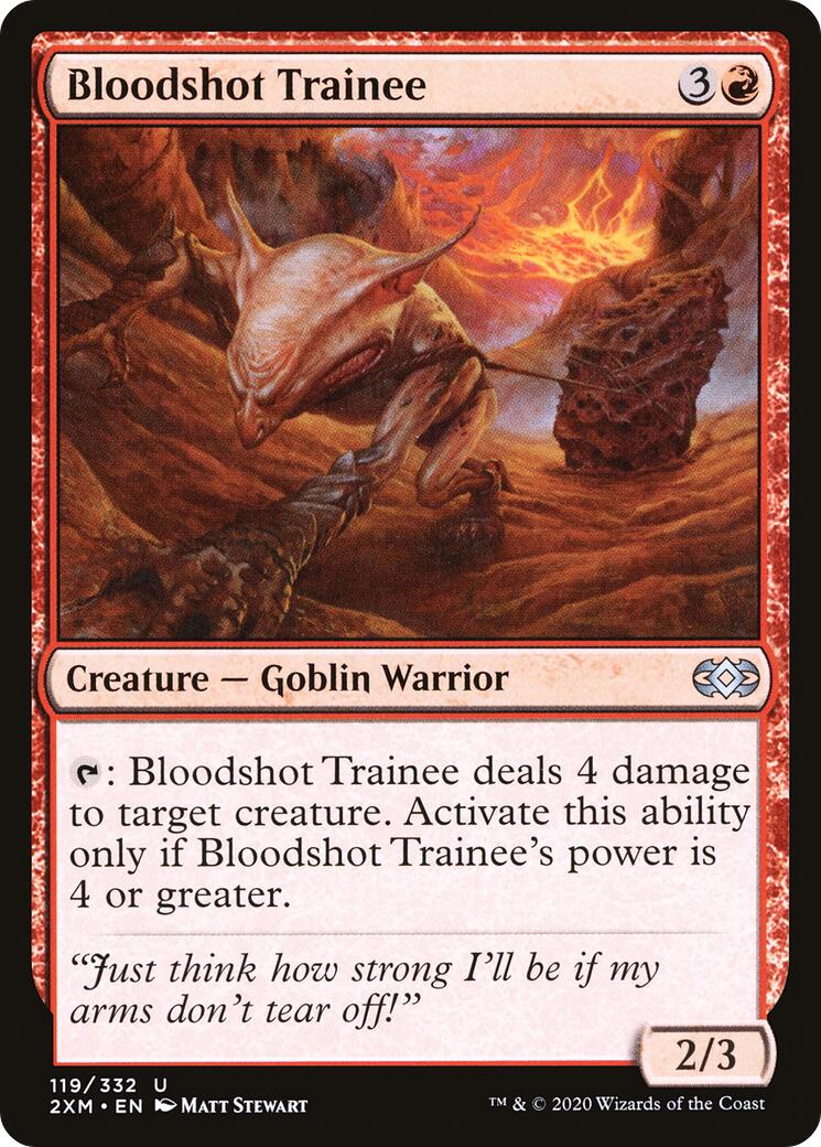 Bloodshot Trainee [2XM - 119]