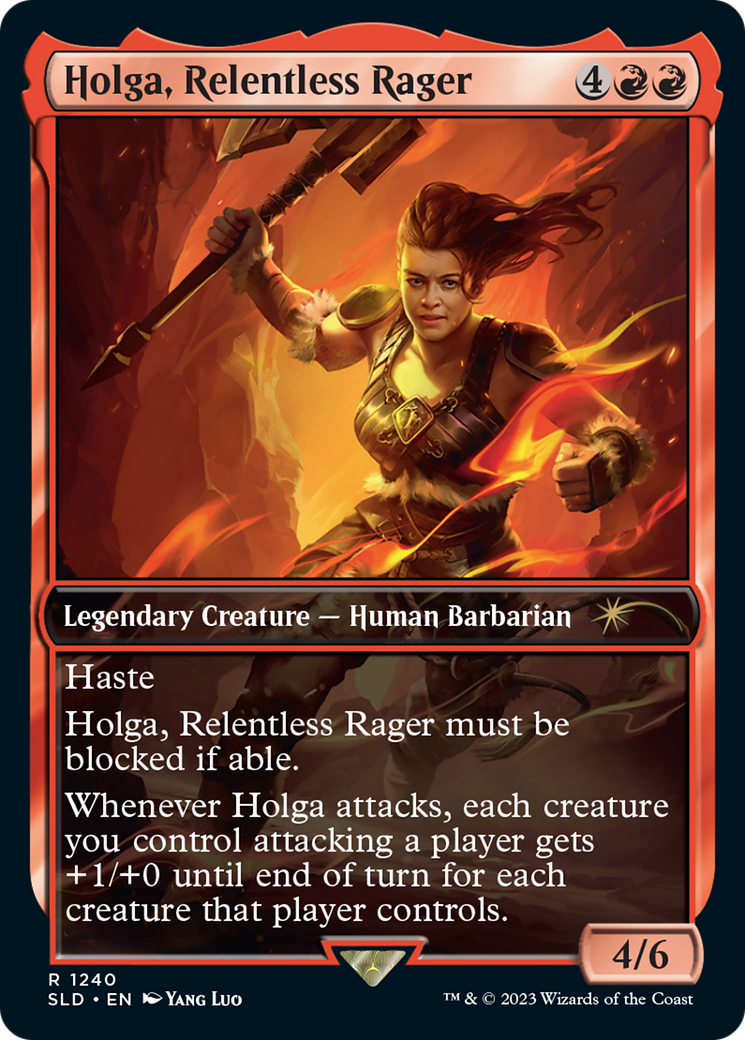 Holga, Relentless Rager [Secret Lair Drop Series] | The Clever Kobold