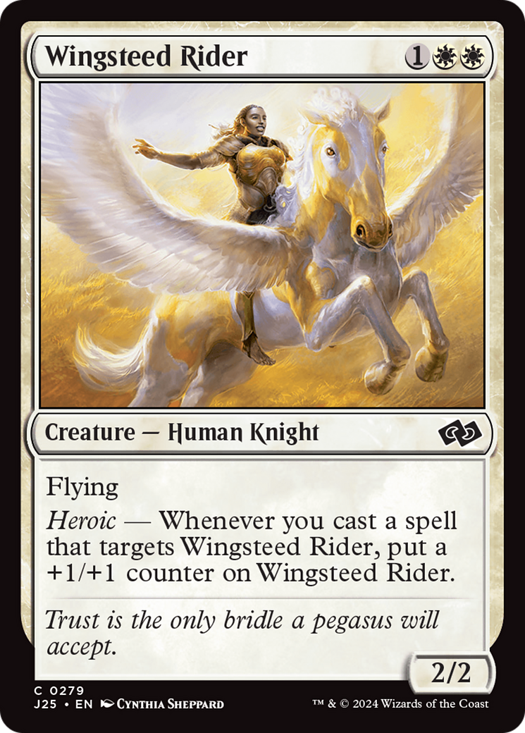 Wingsteed Rider [Foundations Jumpstart] | The Clever Kobold