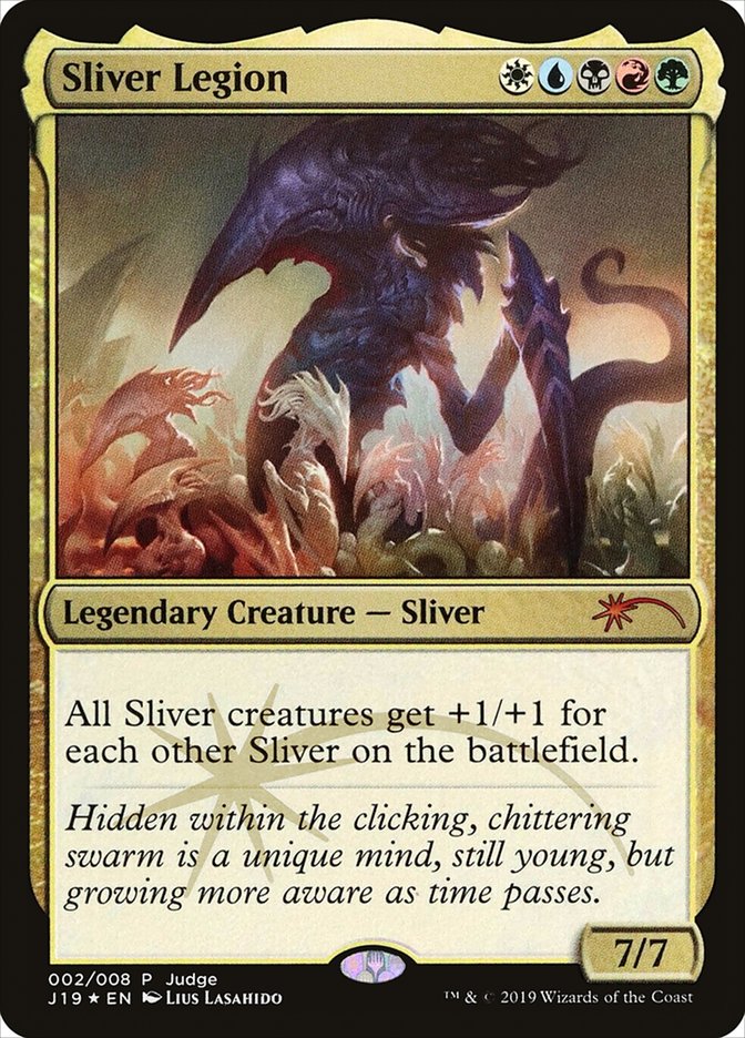 Sliver Legion [Judge Gift Cards 2019] | The Clever Kobold