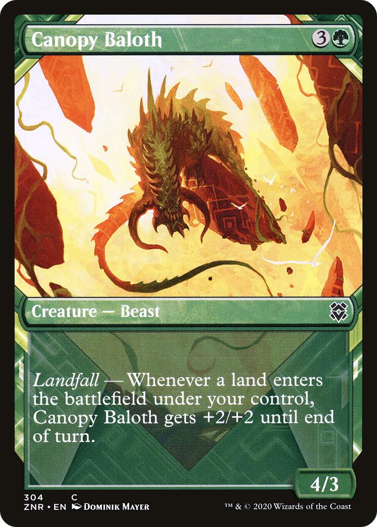 Canopy Baloth (Showcase) [ZNR - 304]