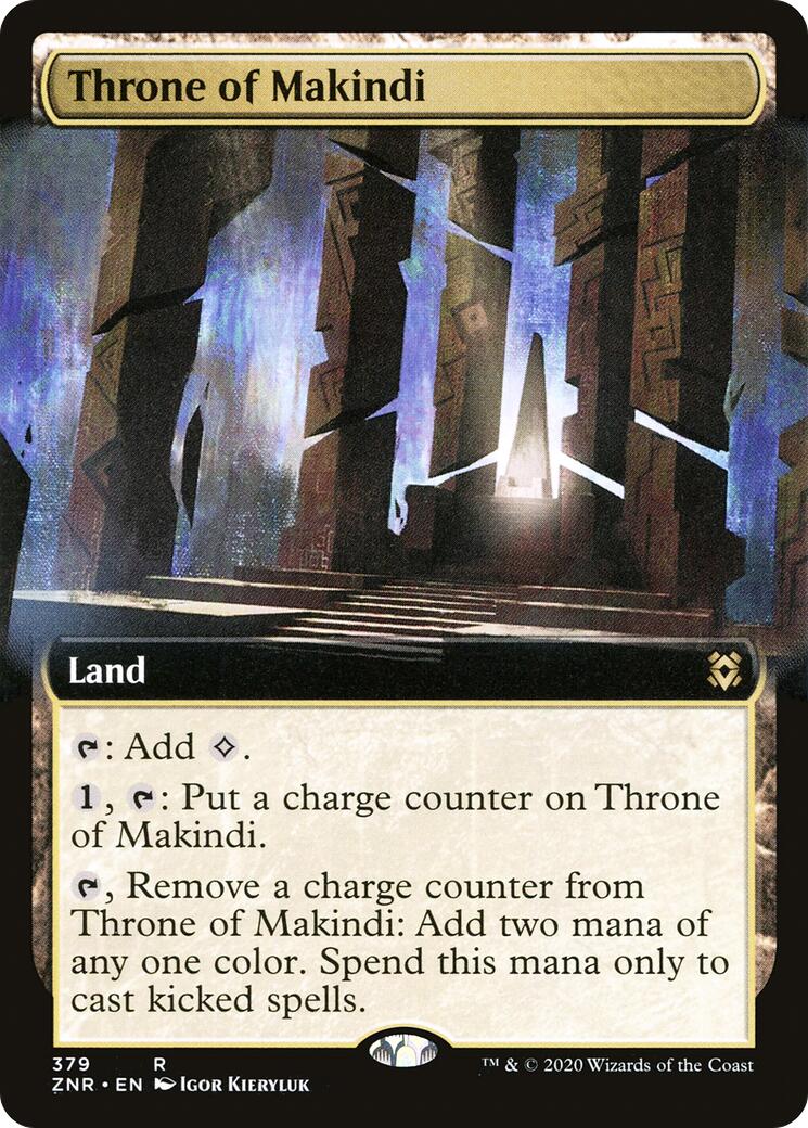 Throne of Makindi (Extended Art) [ZNR - 379]