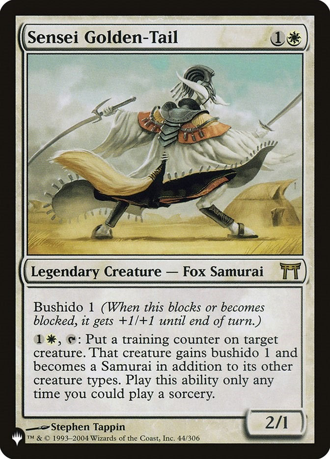 Sensei Golden-Tail [LIST - 44/306]
