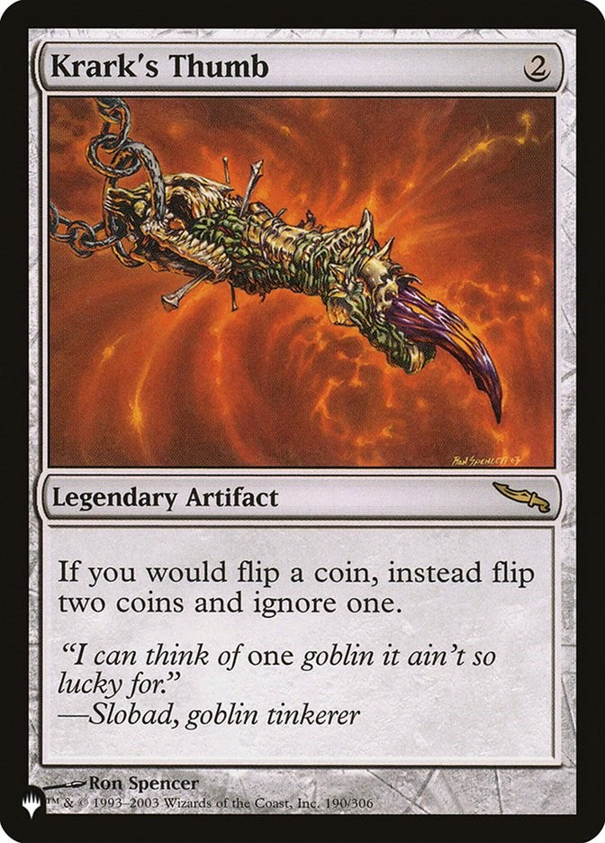 Krark's Thumb [LIST - 190/306]
