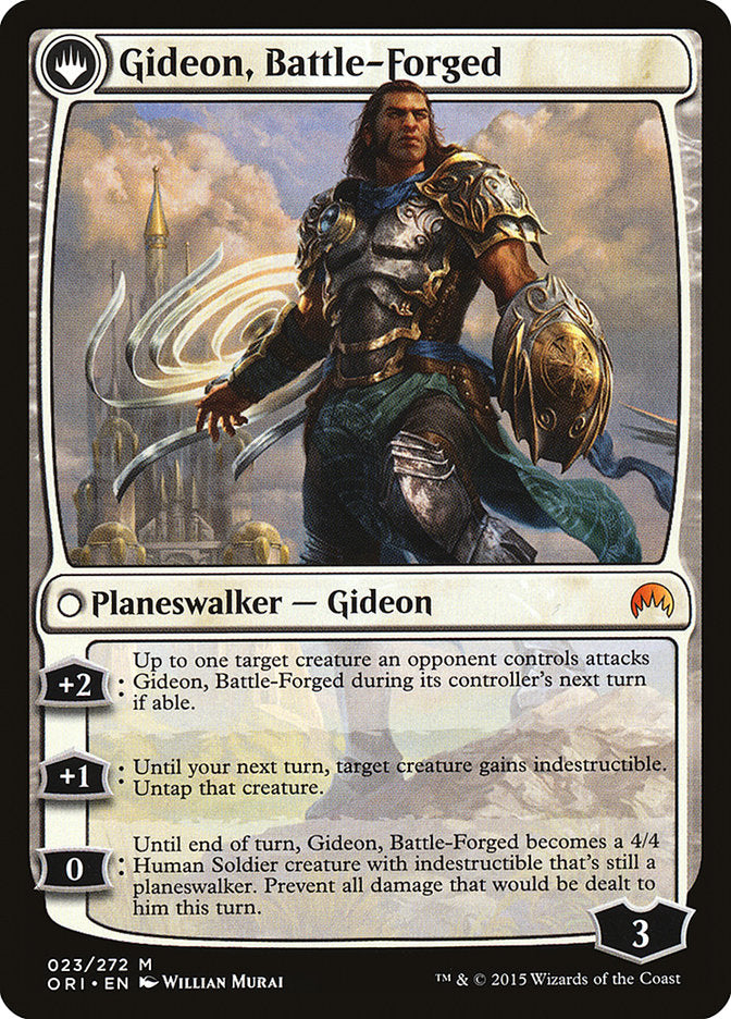 Kytheon, Hero of Akros // Gideon, Battle-Forged [Magic Origins] | The Clever Kobold