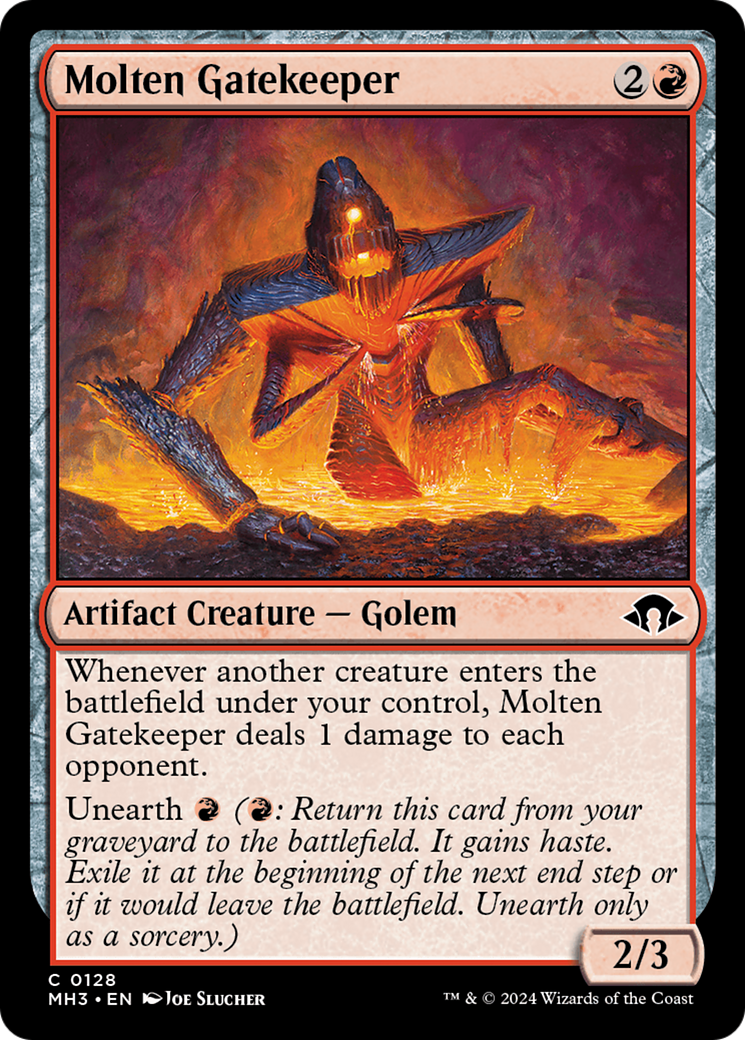 Molten Gatekeeper [Modern Horizons 3] | The Clever Kobold