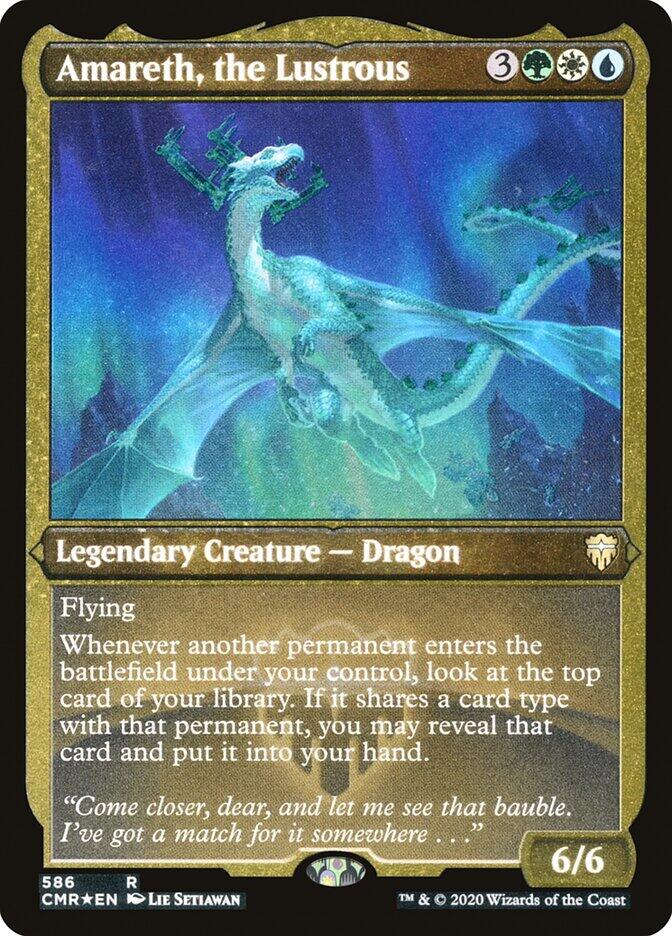Amareth, the Lustrous (Foil Etched) [CMR - 586]