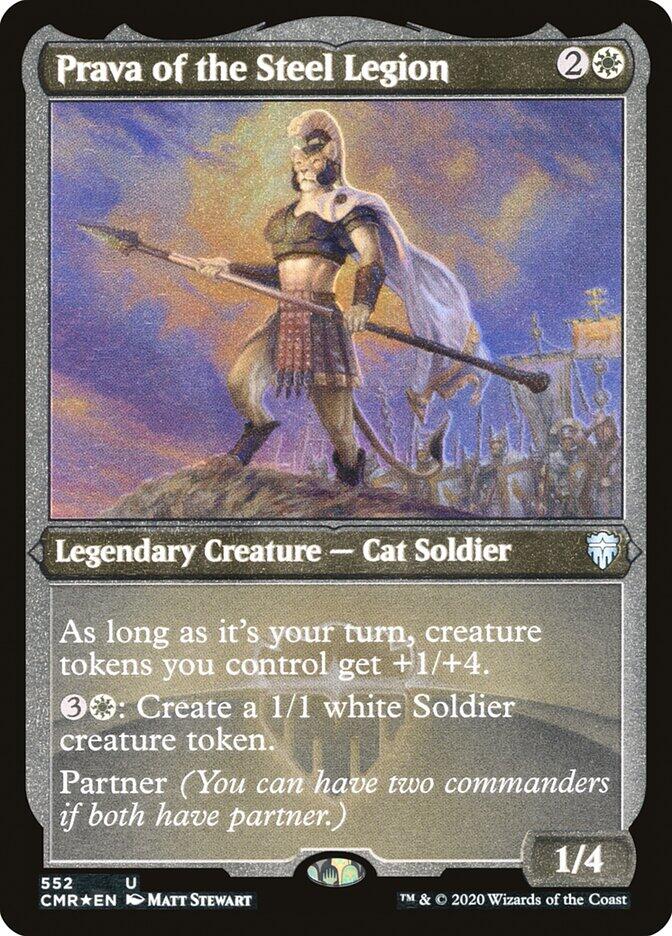 Prava of the Steel Legion (Foil Etched) [CMR - 552]