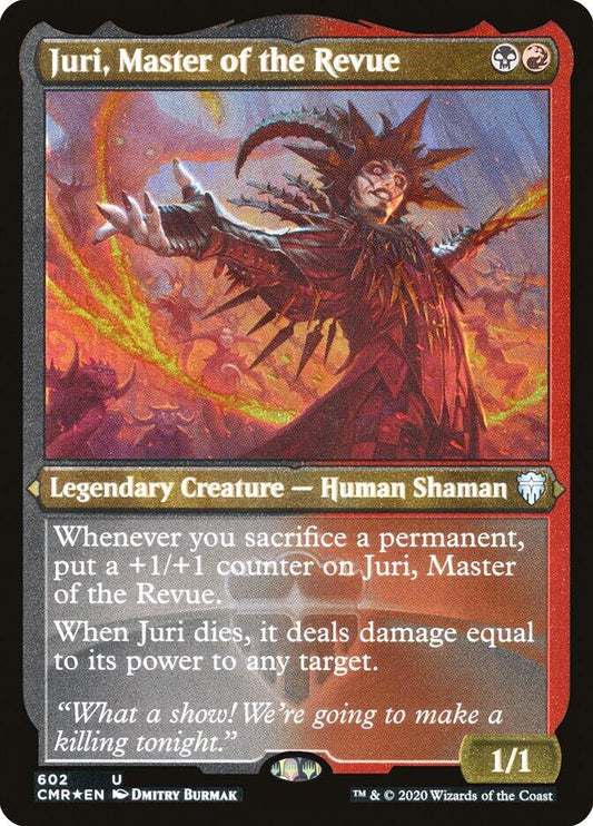 Juri, Master of the Revue (Foil Etched)