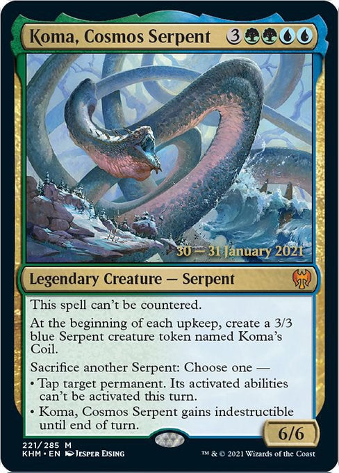 Koma, Cosmos Serpent [PRE - 221]