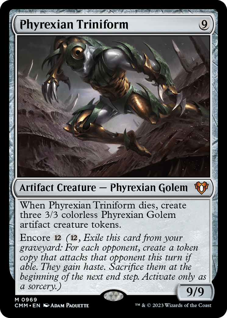 Phyrexian Triniform [Commander Masters] | The Clever Kobold