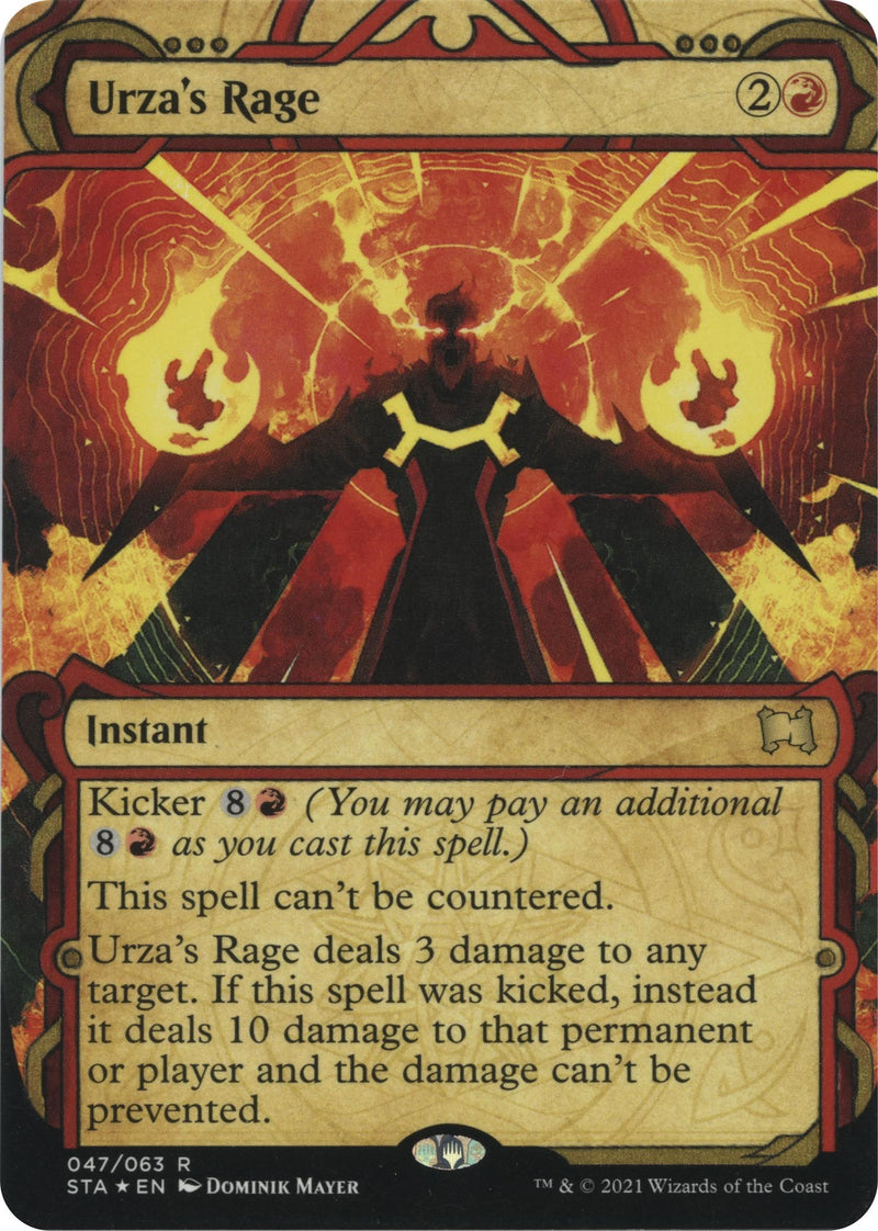 Urza's Rage (Foil Etched) [STA - 47]