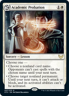 Academic Probation [STX - 7]