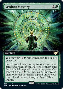Verdant Mastery (Extended Art) [STX - 320]