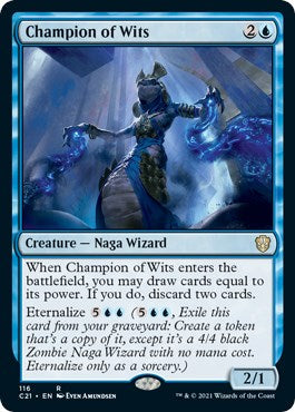 Champion of Wits [C21 - 116]