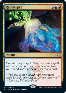 Reinterpret [C21 - 73]