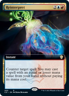 Reinterpret (Extended Art) [C21 - 400]